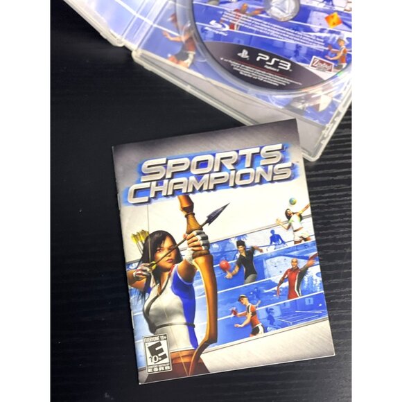 Sports Champions PS3 Game with Case & Manual by Sony - Picture 3 of 3